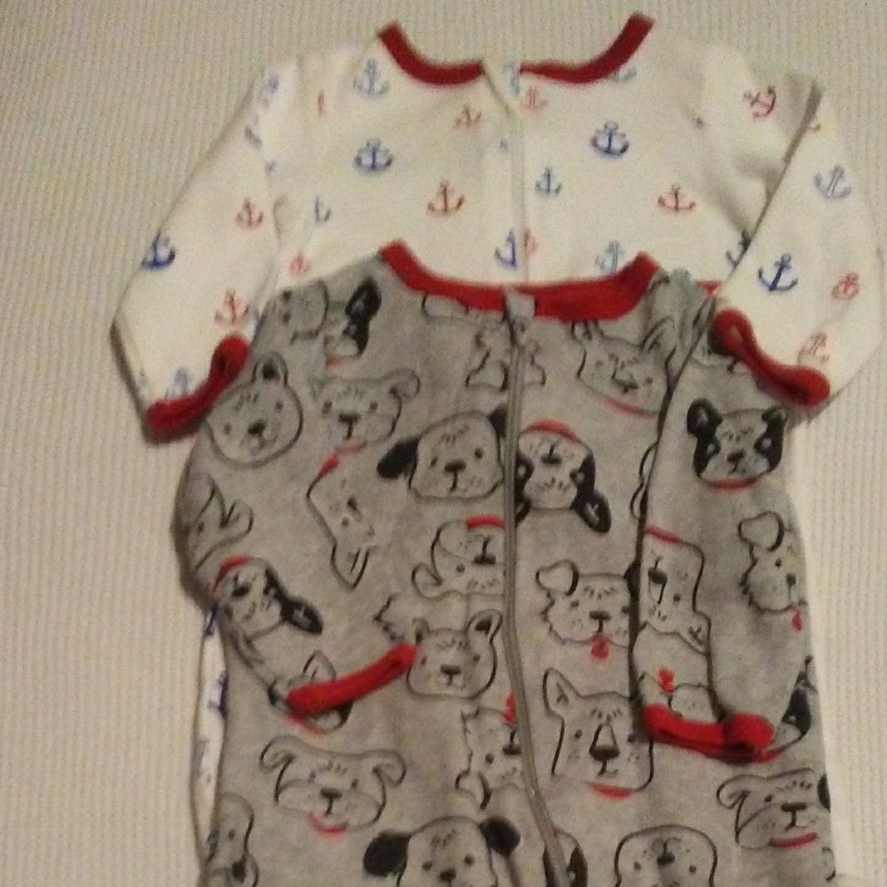 2 footie pajamas